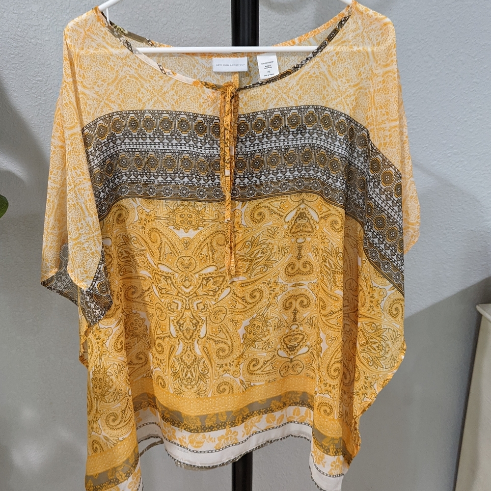 Sheer women's shirt